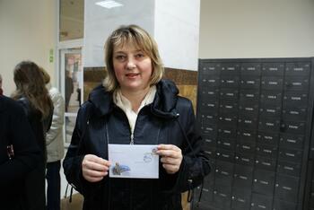 Юбилейный почтовый конверт к 140-летию Александра Спендиарова DSC05462