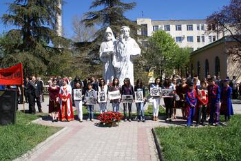 102-я годовщина дня  памяти мучеников Геноцида в Османской империи DSC09166